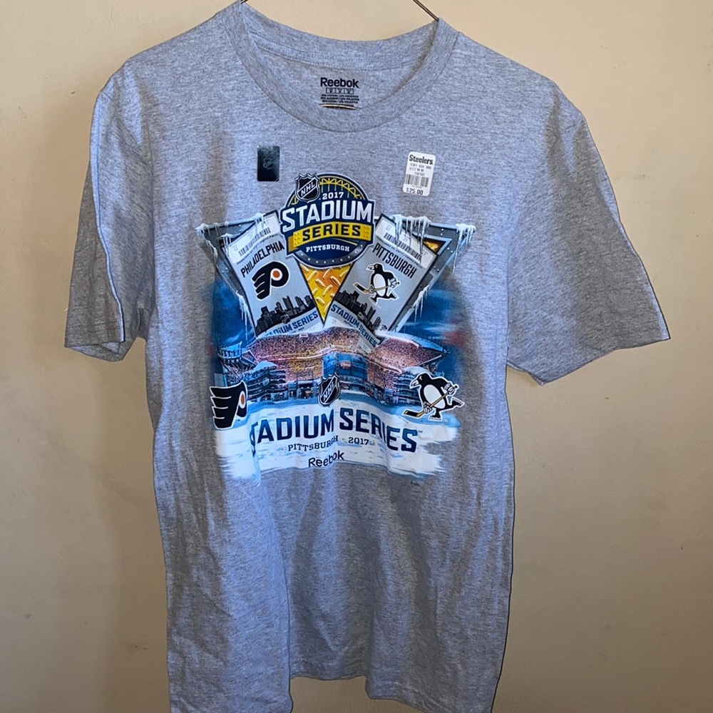 Reebok- NHL Stadium series 2017 tee- new *5 for $25 sale!!